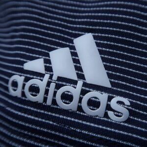Adidas Golf Navy Pinstripe Polo (XL) OMG!! ⛳️